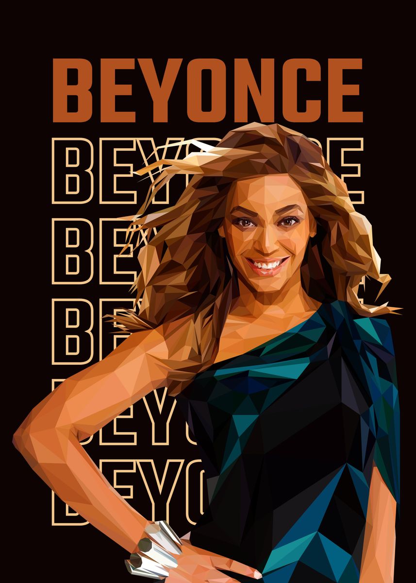 'Beyonce' Poster by Yanz Studio | Displate