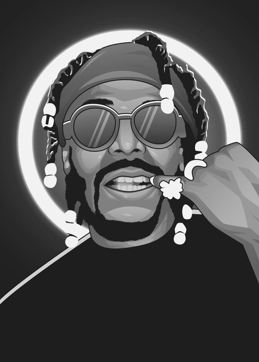 'Sauce Walka Bnw' Poster by Colorize Studio Displate