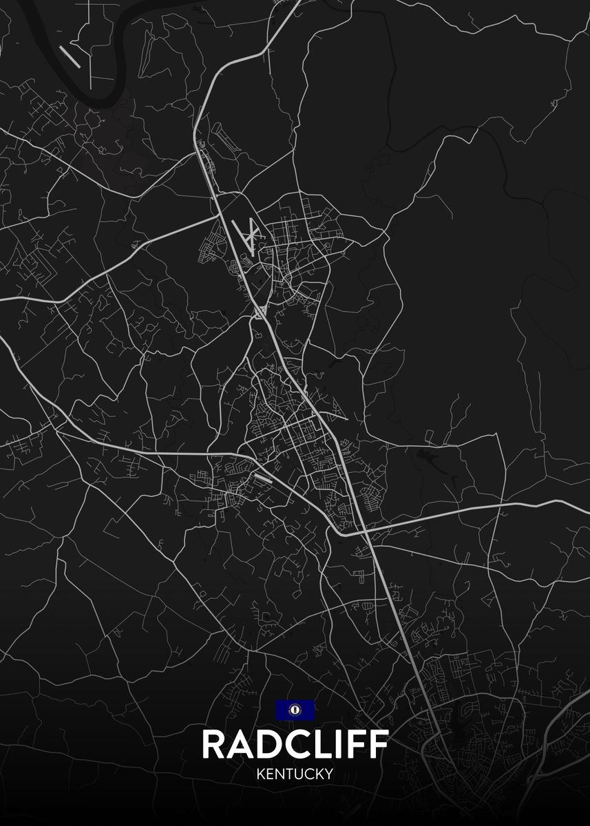 'Radcliff KY' Poster by IMR Designs Displate