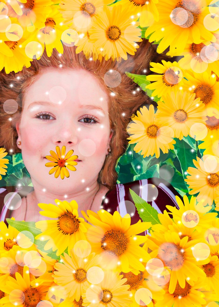 'A Ray Of Sunshine' Poster by Natalie Callwood Displate