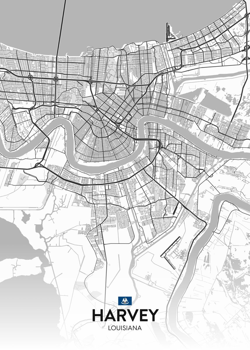 'Harvey LA' Poster by IMR Designs Displate