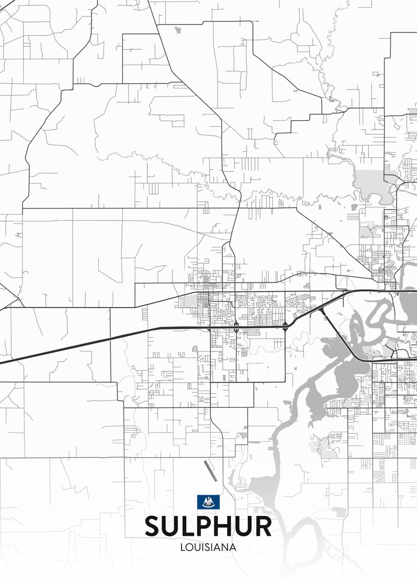 'Sulphur LA' Poster, picture, metal print, paint by IMR Designs Displate