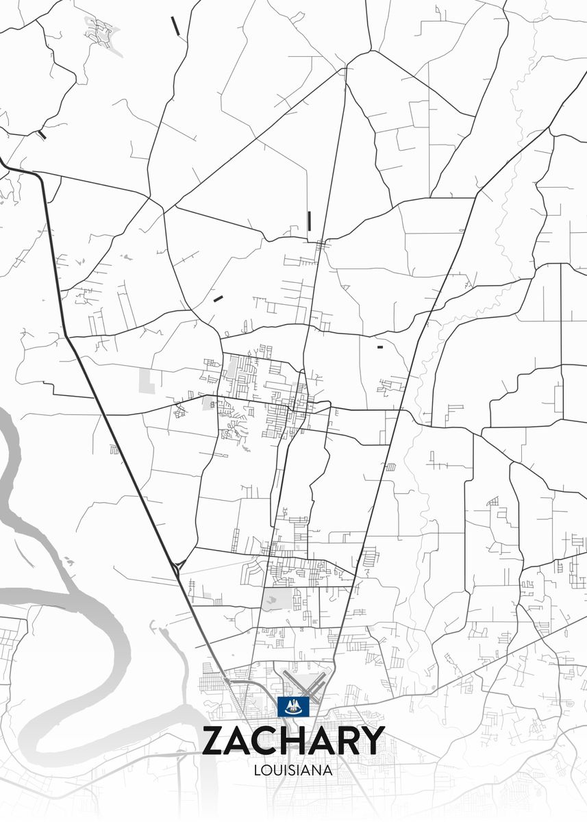 'Zachary LA' Poster, picture, metal print, paint by IMR Designs Displate