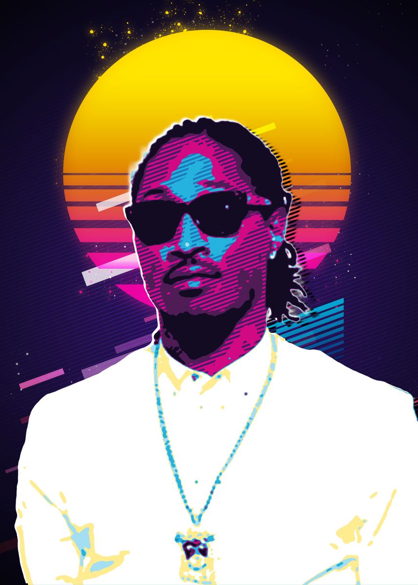 'Future' Poster by Trending Music Retro | Displate