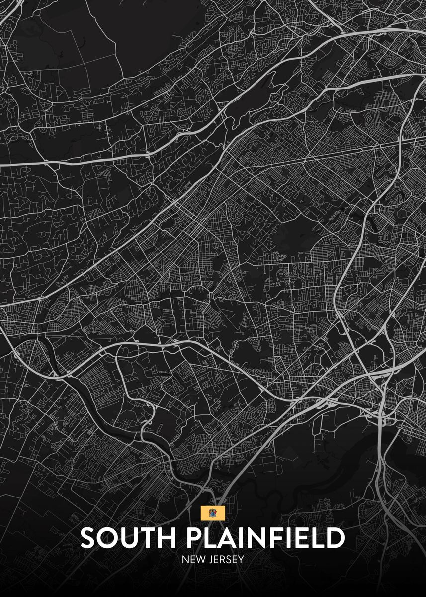 'South Plainfield NJ' Poster by IMR Designs Displate