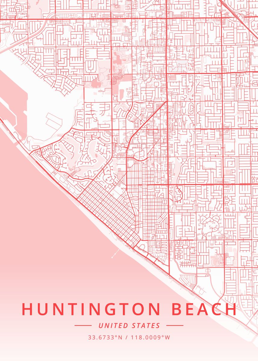 Huntington Beach US Poster Picture Metal Print Paint By Designer   B63473c0c76a18cc5c64d808d43476e9 5a3f07cf63391a05d8e1041e6c674b98 