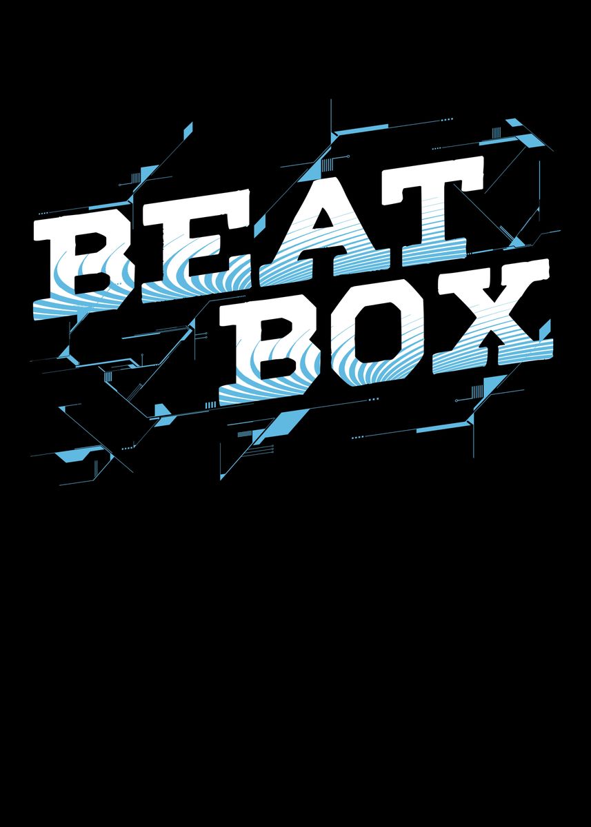 'Beat Box' Poster, picture, metal print, paint by NAO | Displate