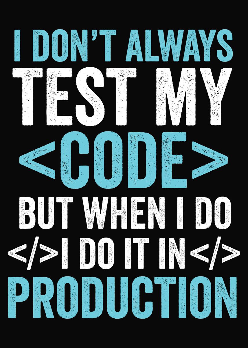 'Programmer Coder Computer' Poster by Statements | Displate