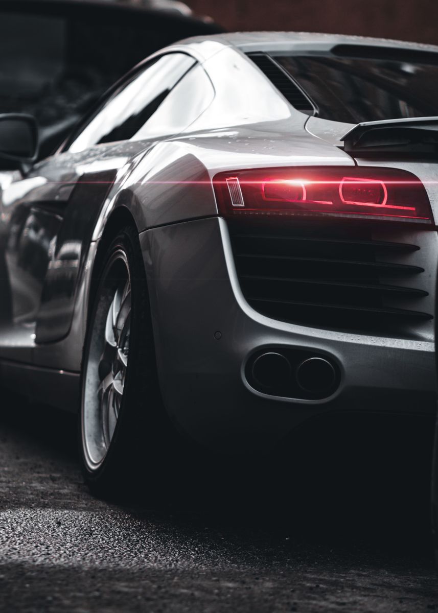 'Audi R8' Poster by sanevisuals | Displate