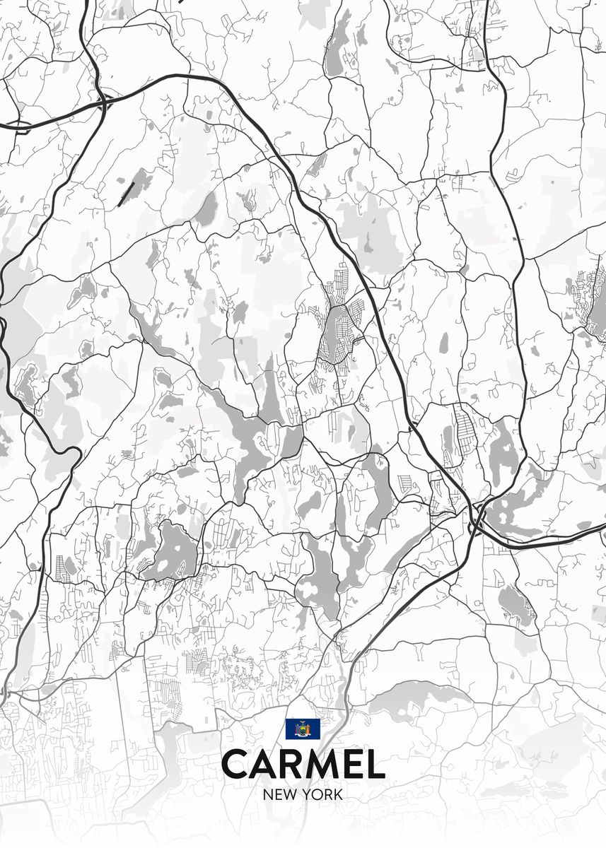 'Carmel NY' Poster by IMR Designs Displate