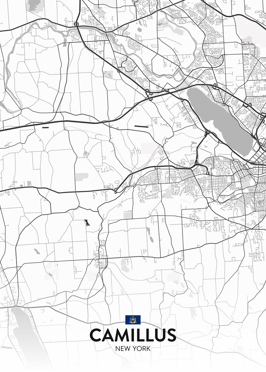 'Camillus NY' Poster by IMR Designs Displate