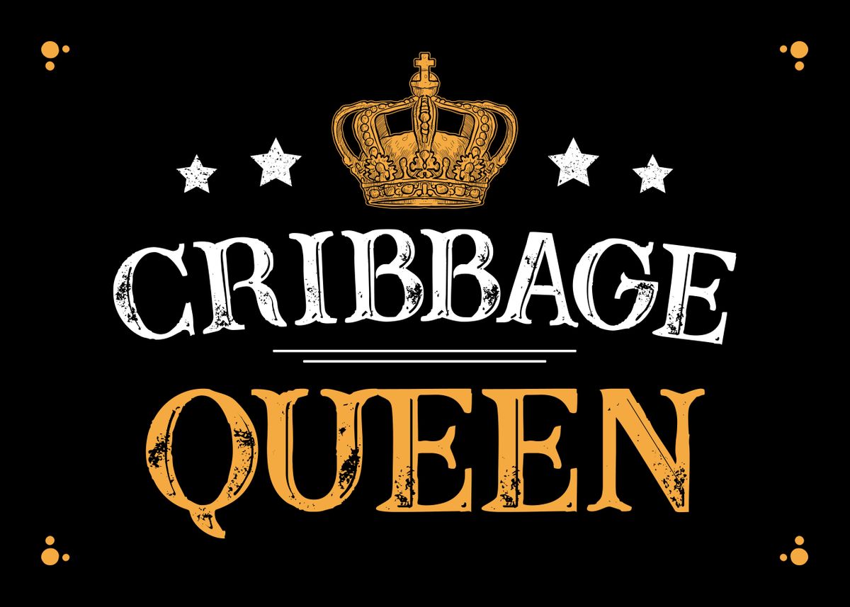 'Cribbage Queen' Poster by platenum Displate
