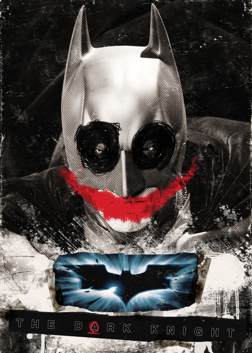 The Dark Knight' Poster by DC Comics | Displate