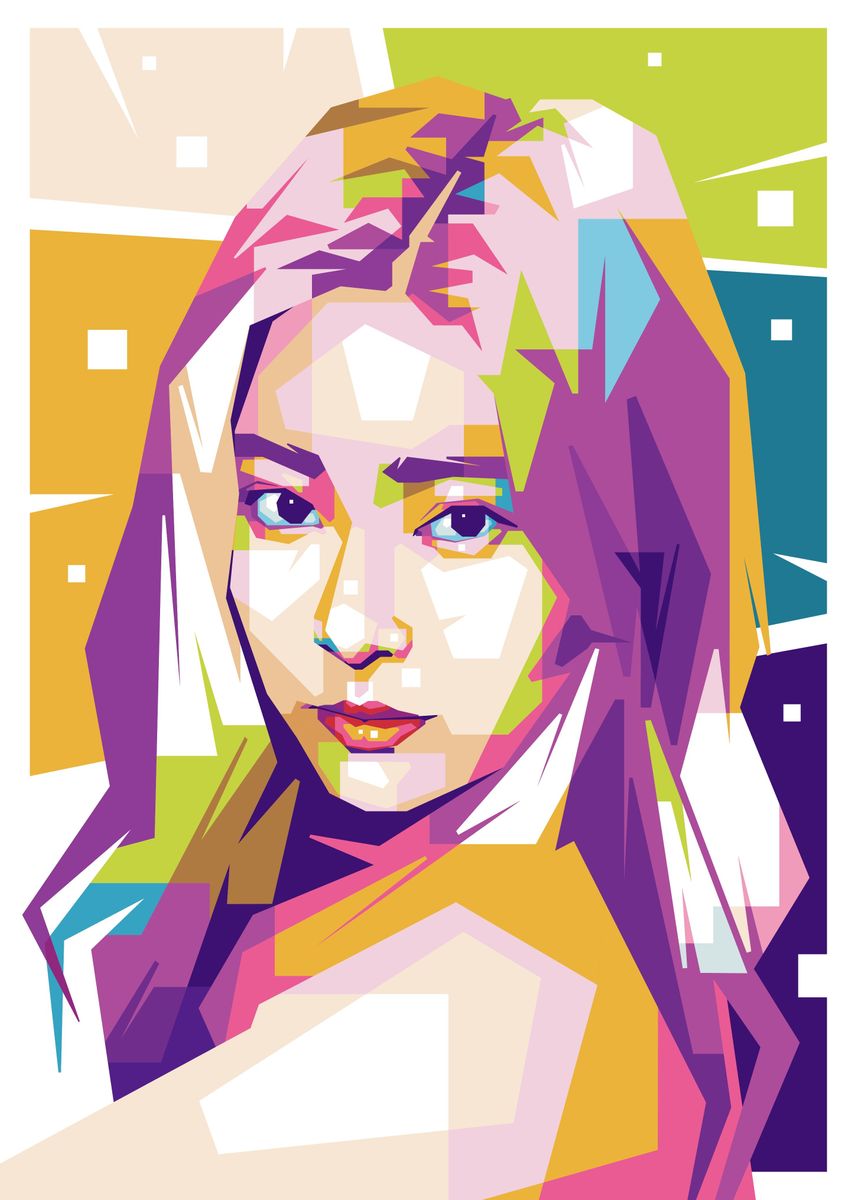 'IZONE MINJU' Poster, picture, metal print, paint by Abdee Ridho | Displate