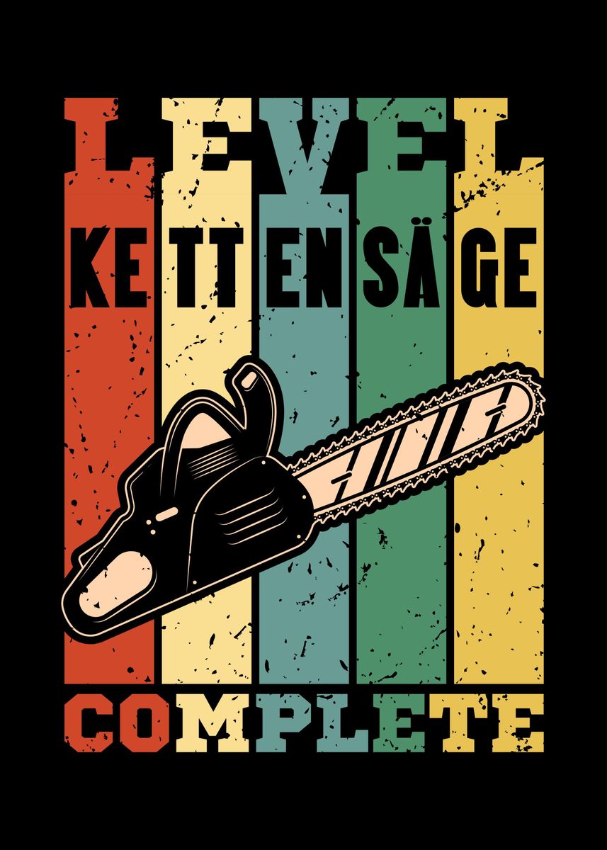 'German Lumberjack' Poster, picture, metal print, paint by Sebastian