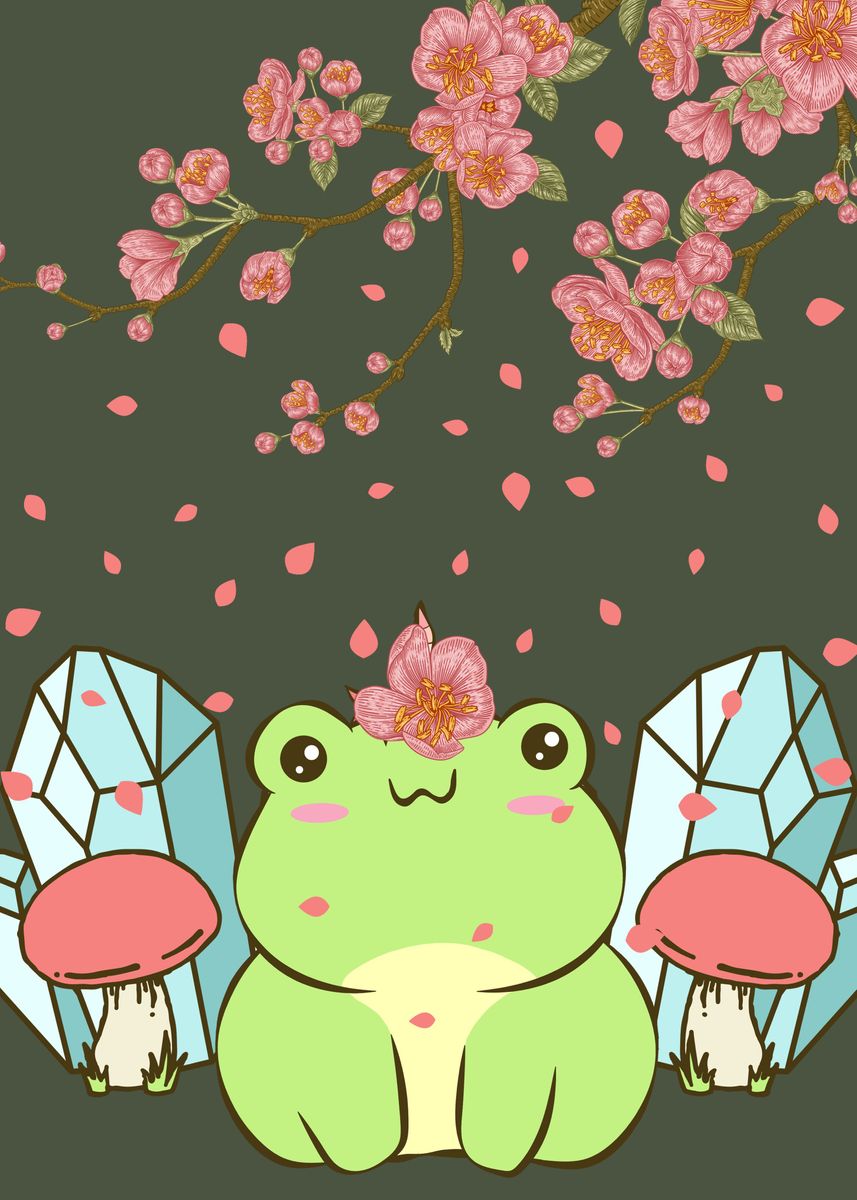 kawaii frog - Google Search  Frog drawing, Frog art, Cute frogs