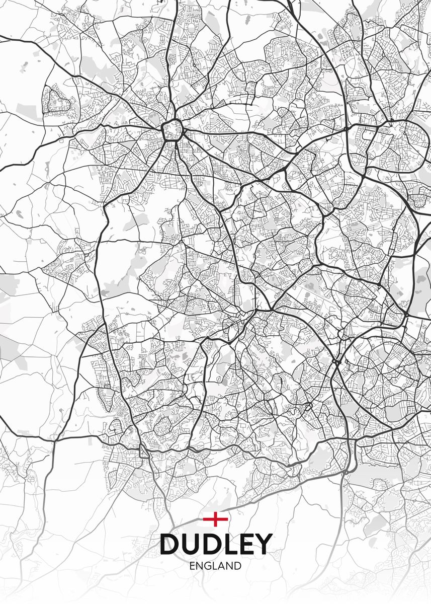 'Dudley UK' Poster by IMR Designs Displate