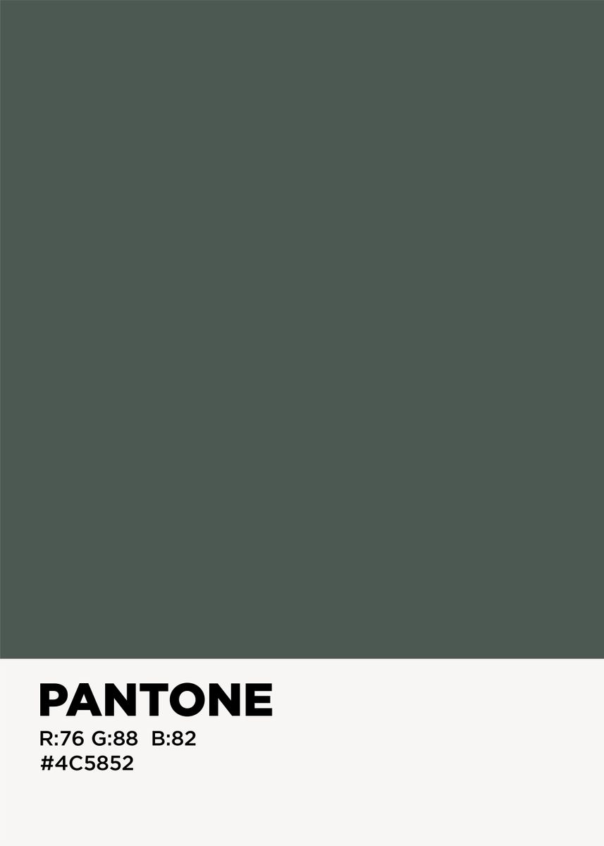 'pantone color' Poster, picture, metal print, paint by Top Collection ...