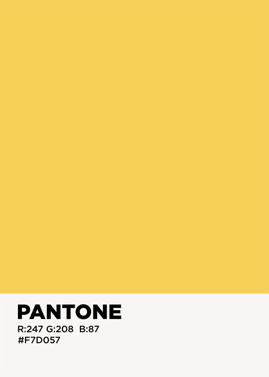 'pantone color' Poster, picture, metal print, paint by Top Collection ...