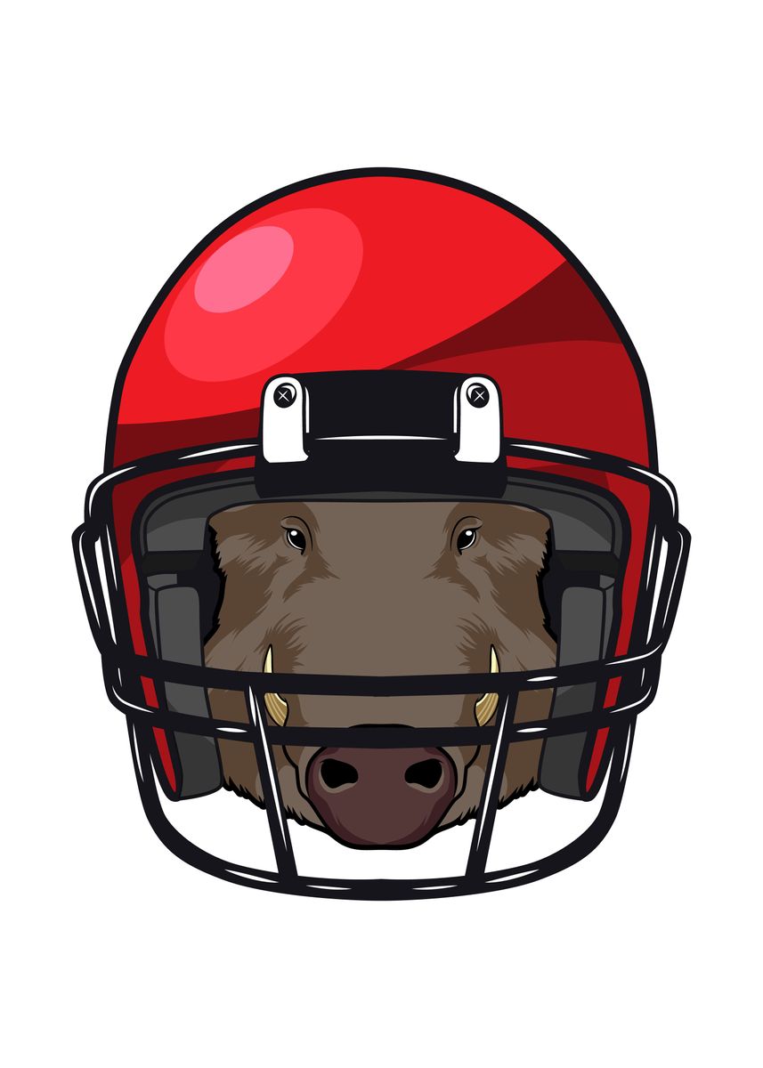 'Boar Football Sports' Poster, picture, metal print, paint by Markus ...