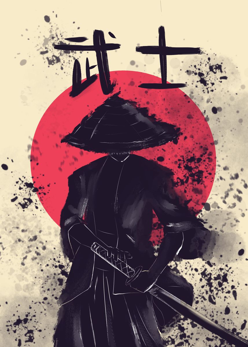 swords man' Poster by Lewis Danvers | Displate