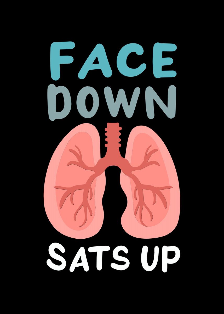 'Face Down Sats Up' Poster by Uwe Seibert Displate