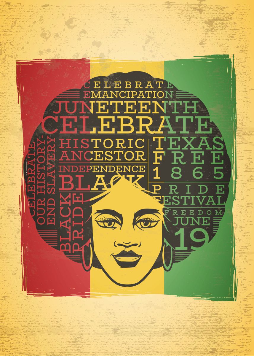 'African Woman With Afro' Poster By Bestprints | Displate