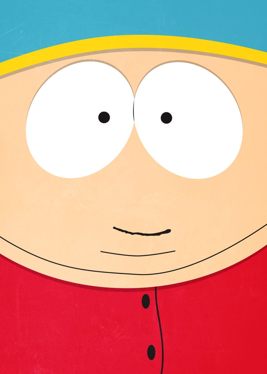 'Cartman' Poster, picture, metal print, paint by South Park | Displate