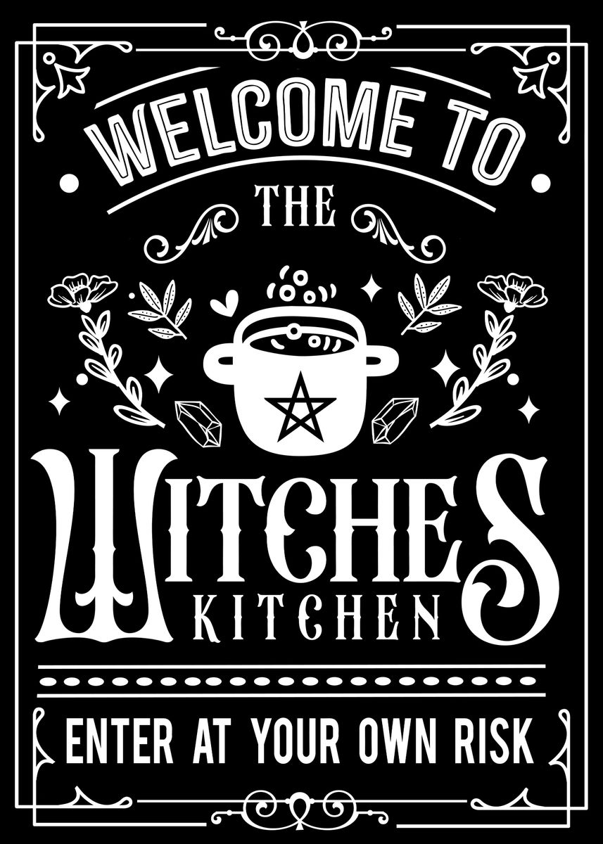 Witches Kitchen Vintage Poster Picture Metal Print Paint By Little   Db46cc153edc59ac245ac6a46691d32e 9ecbb24886dc9a59750f660efaaf6941 