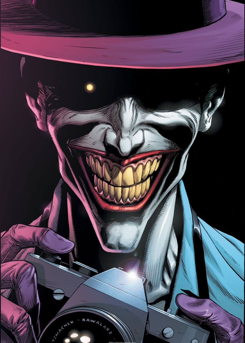 The Killing Joke' Poster by DC Comics | Displate