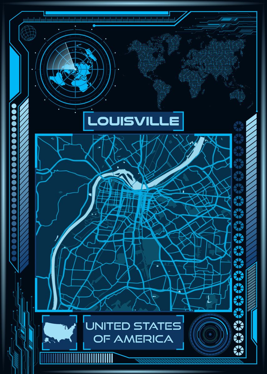 LOUISVILLE MAP USA Poster Picture Metal Print Paint By Artistic   Bfc086bc69824022561f88d5b80b2e81 93665e7fb72bafd5cc3ad98f5907c08b 