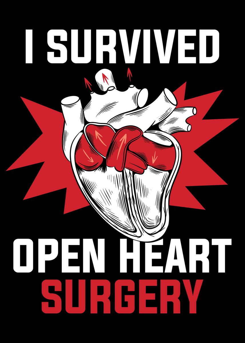 'Heart Surgery' Poster by CatRobot | Displate