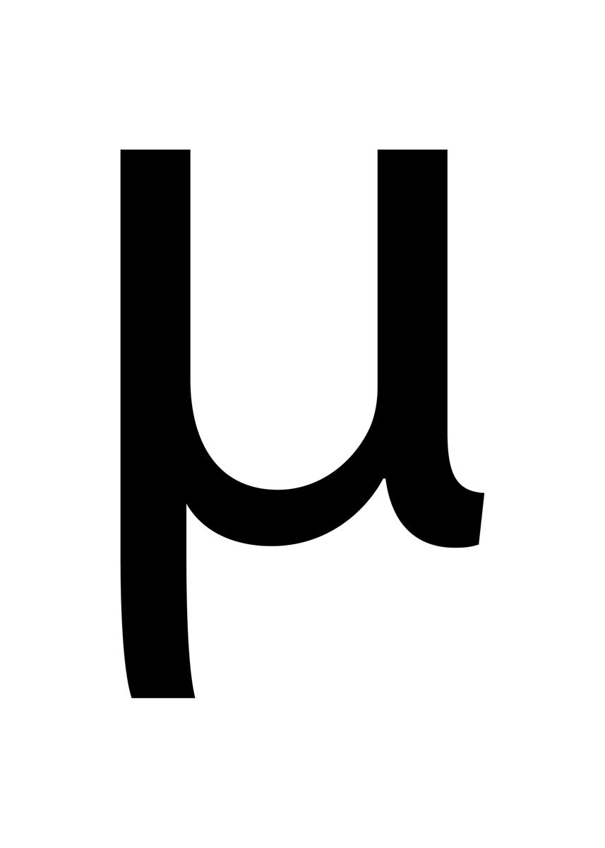 'Mu' Poster by Ignite Colour Displate