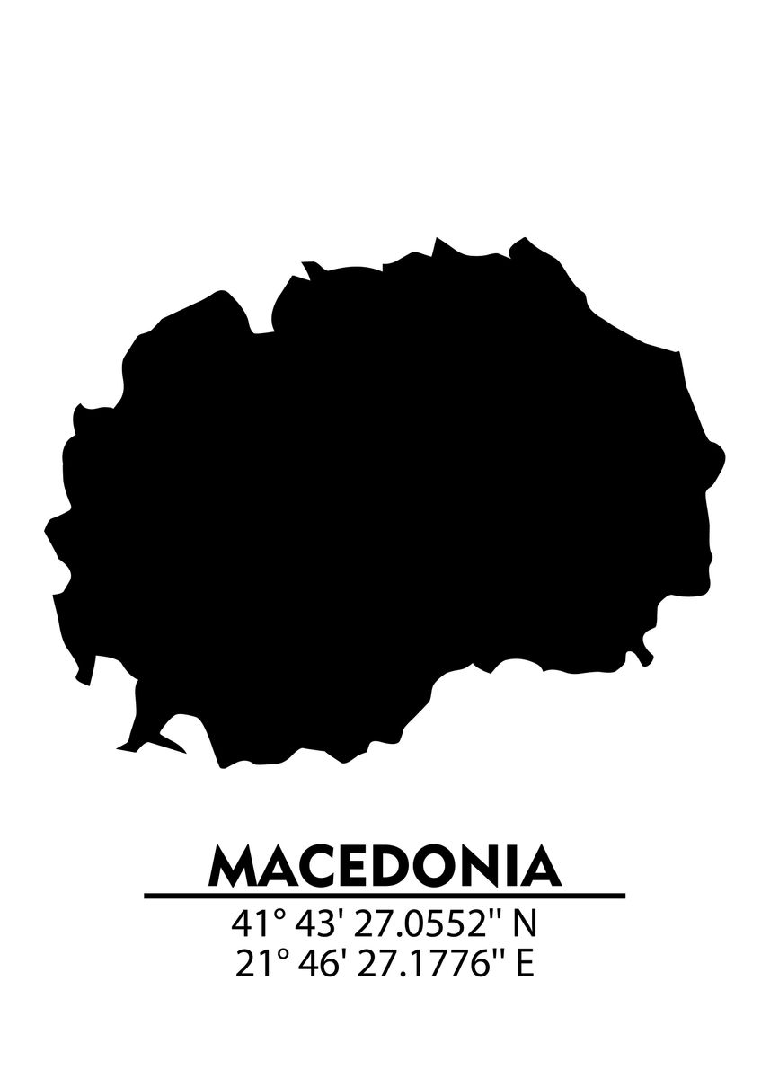 'Macedonia' Poster by Java Creative | Displate