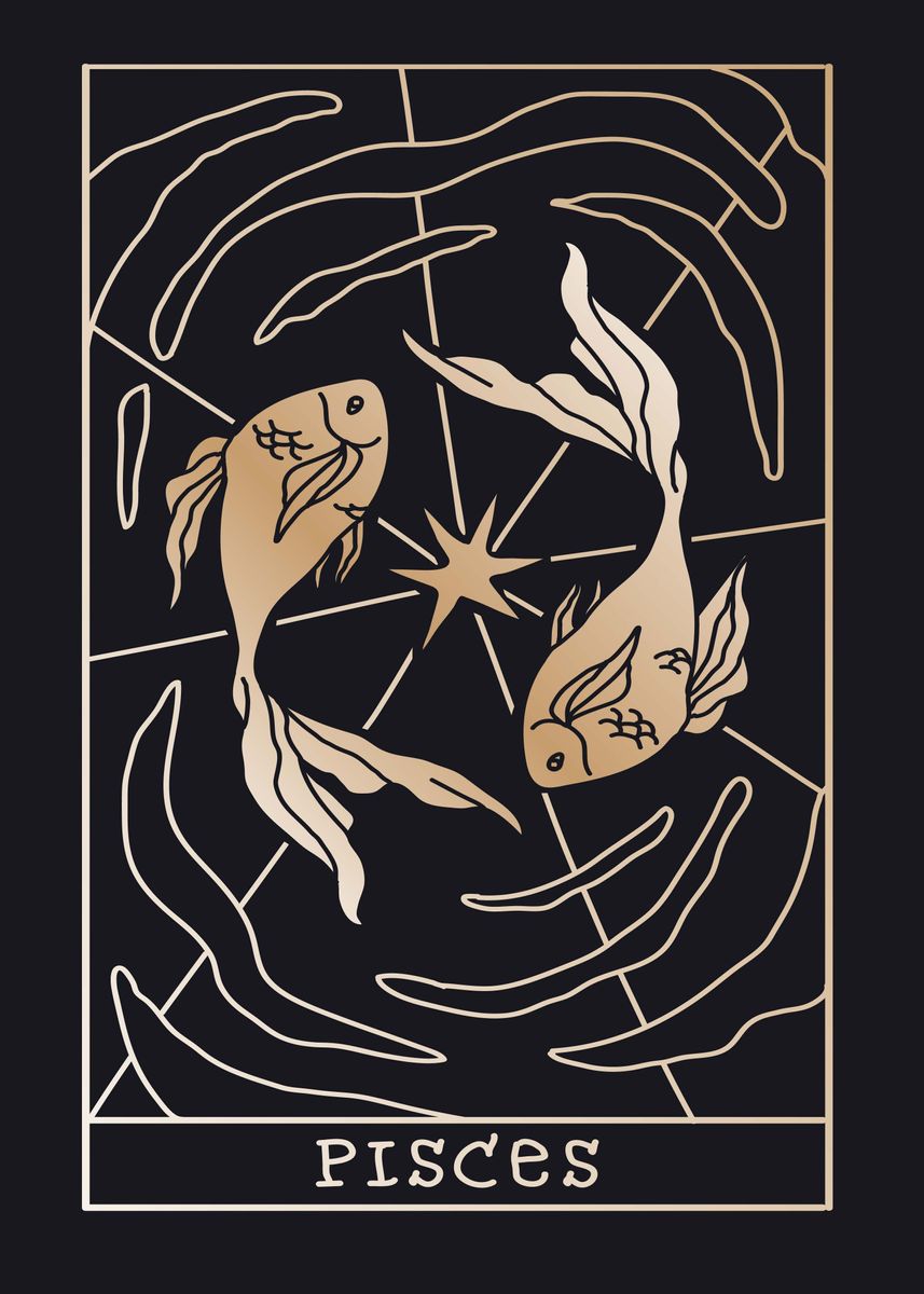 'Pisces' Poster by Lardis Art | Displate