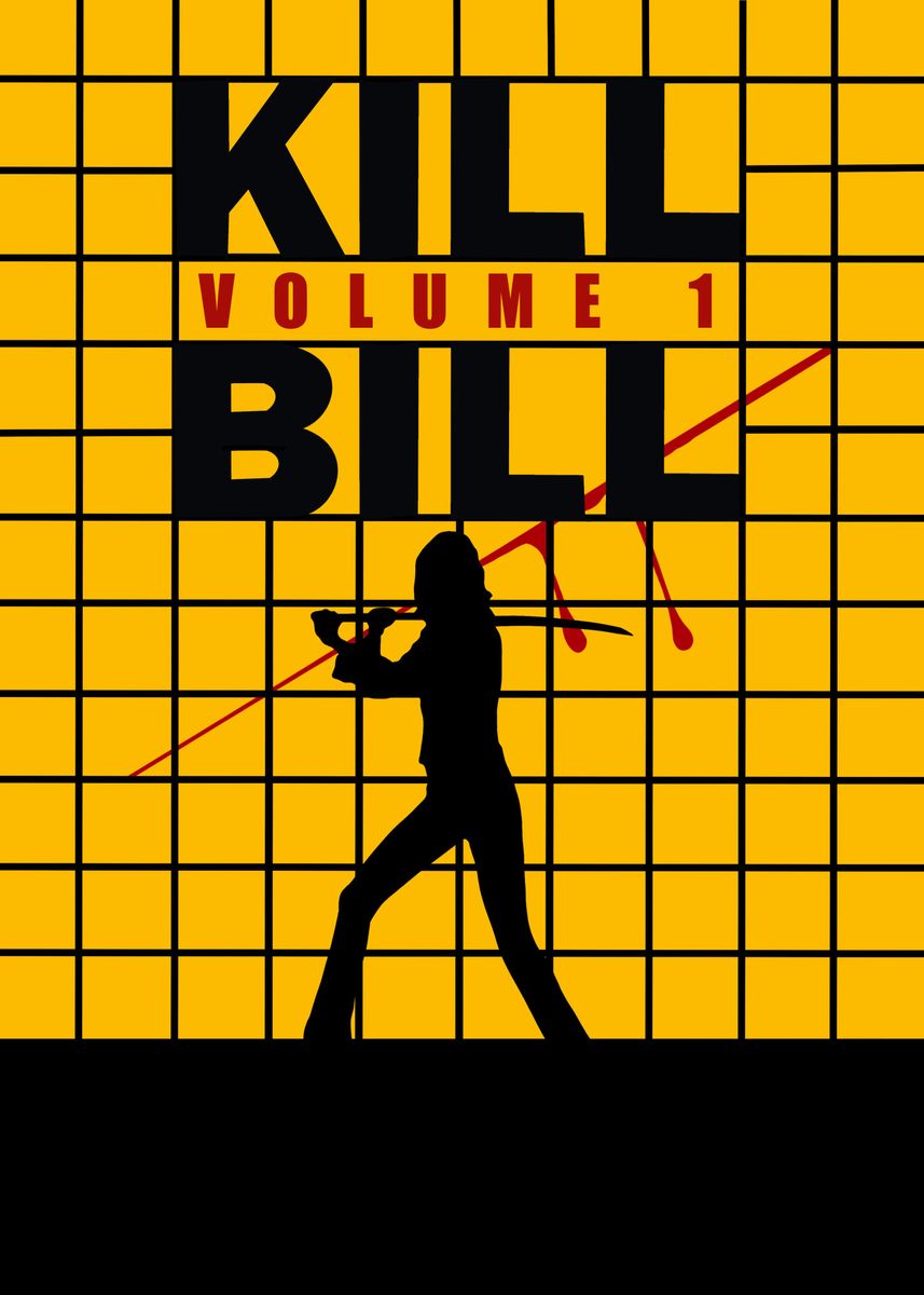 'Kill Bill' Poster by Karin Studio | Displate