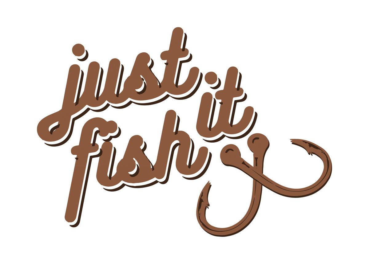'Just Fish it' Poster by DanielSaverio De Simone Displate