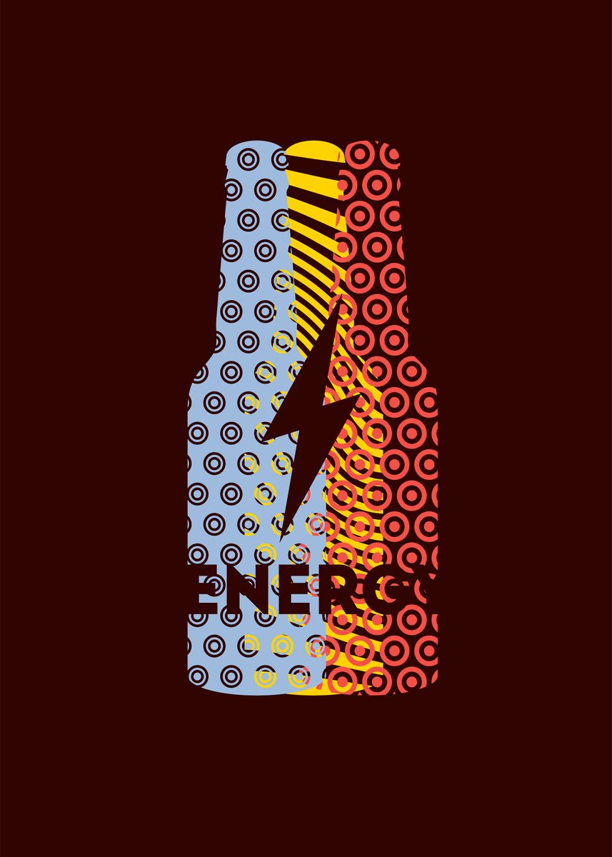 'unlimited energy' Poster by Designersen Displate