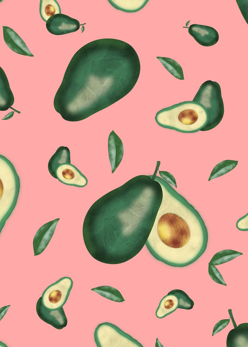 Fresh Avocados' Poster by César Torres | Displate