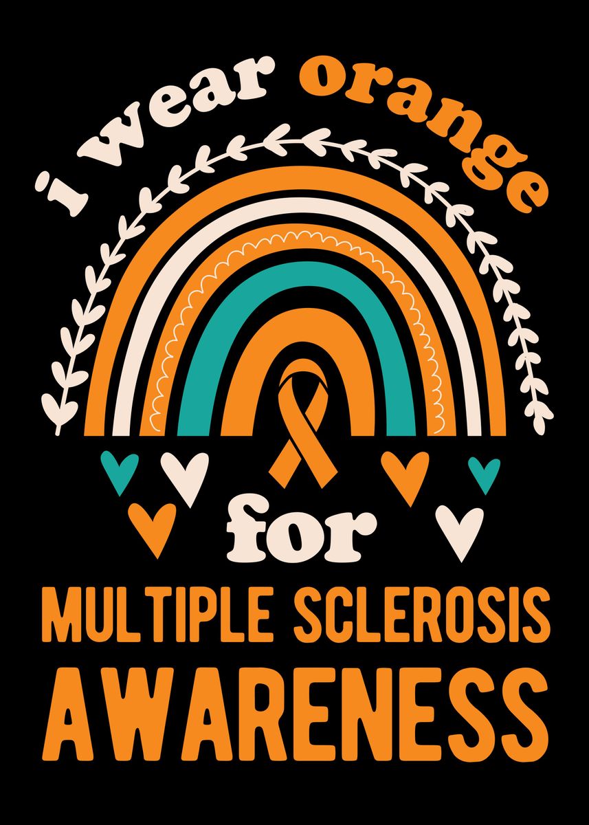 'Multiple Sclerosis' Poster, picture, metal print, paint by Visualz ...