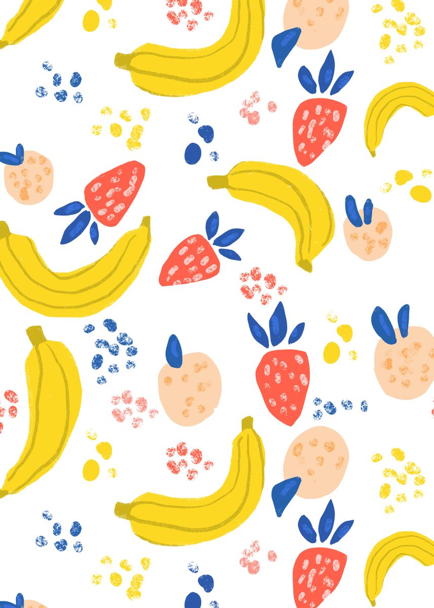 'Going Bananas Over You' Poster by Uma Gokhale | Displate
