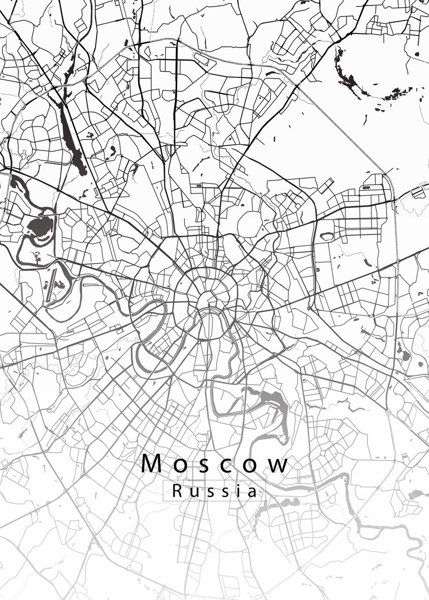 Moscow City Map Poster By Robin Niemczyk Displate   8c113b0de6a4f4620db0537ed95ed4fe 95376d1f1f63dfe8aca9d6d9394e4ca5 