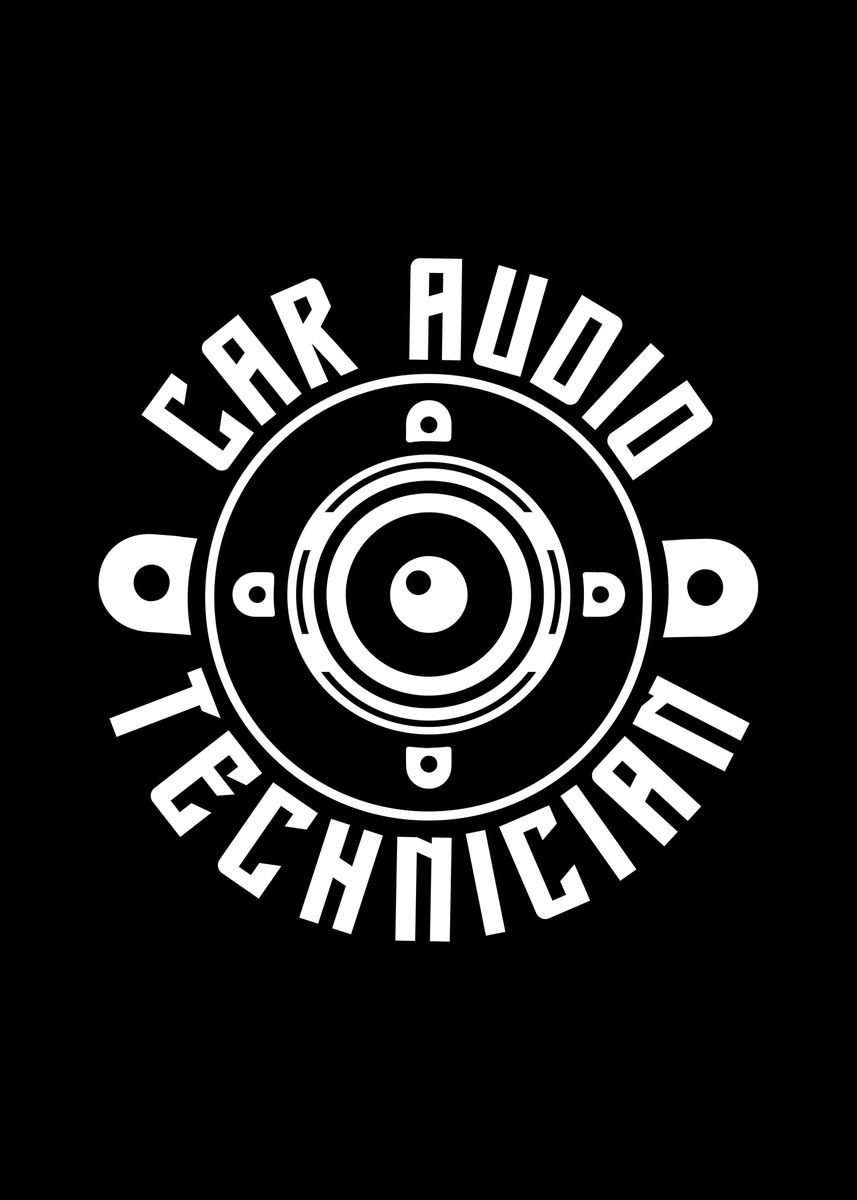 'Car Audio' Poster by Sebastian Wünsche Displate