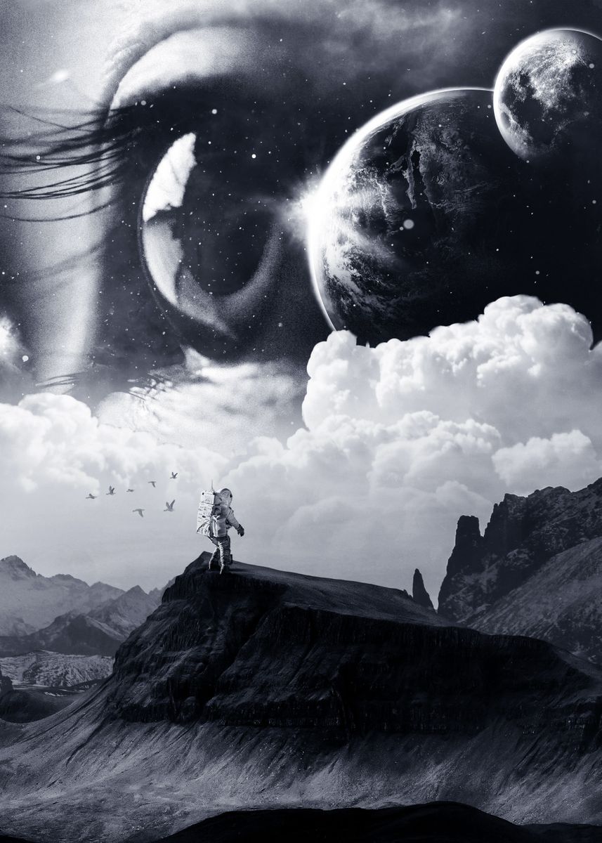 'The Future Is Today' Poster, picture, metal print, paint by seam less ...