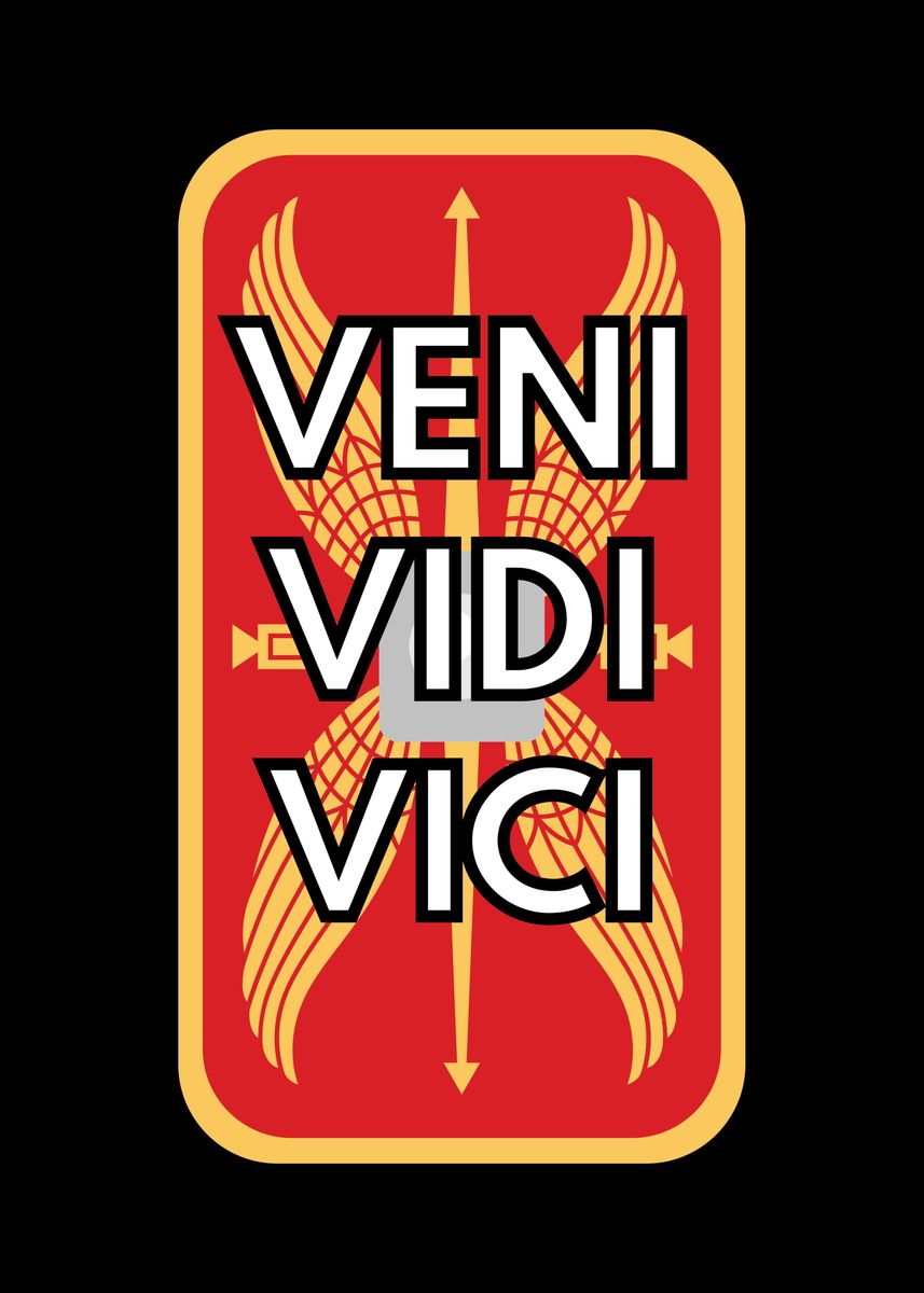 VENI VIDI VICI ROMAN EMPIRE | Sticker