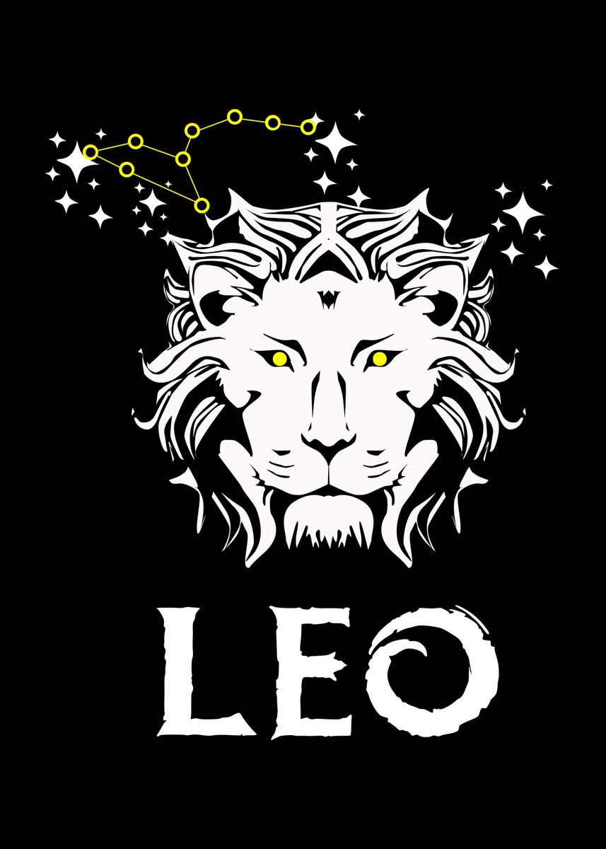 'Leo Zodiac Sign' Poster by FunnyGifts | Displate