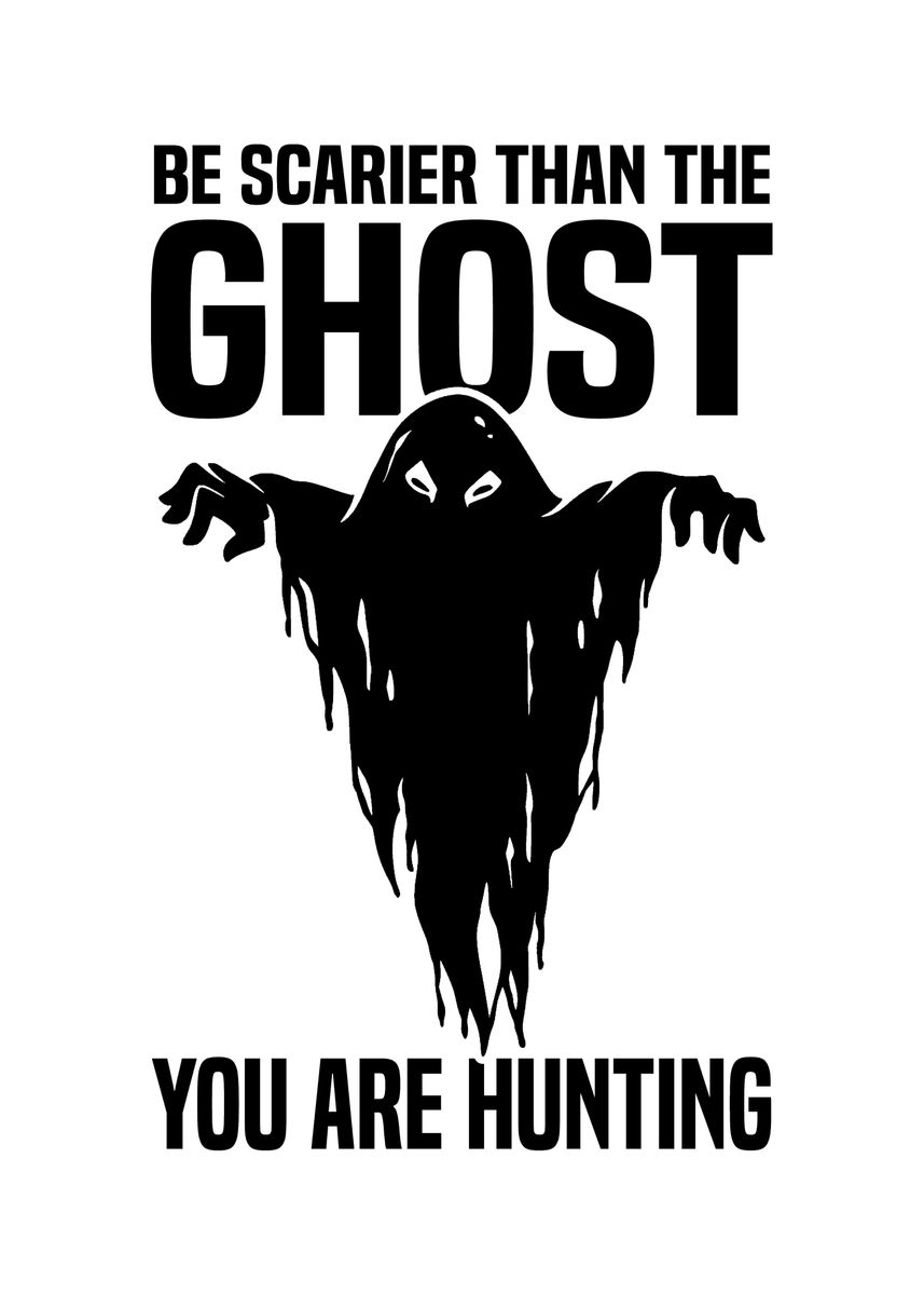 'Paranormal Ghost Hunting' Poster, picture, metal print, paint by TW ...