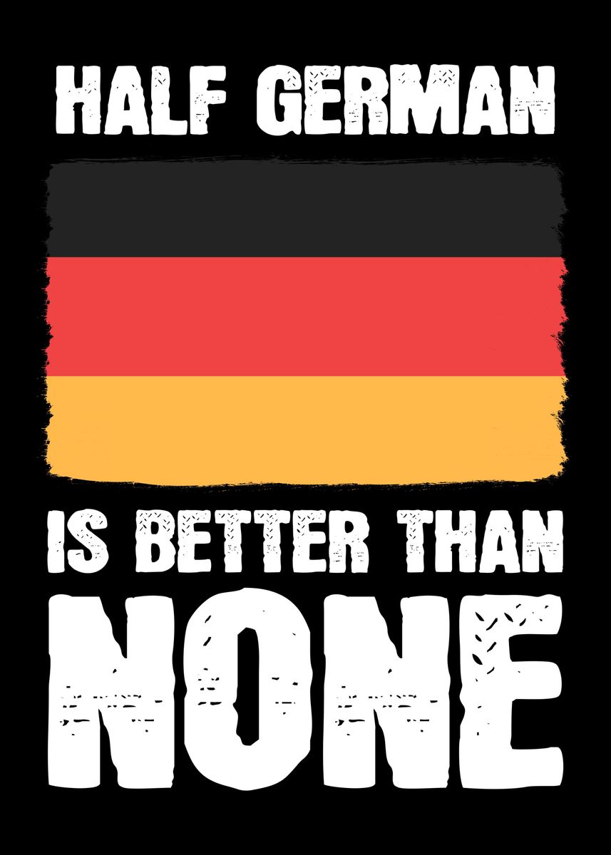 'Funny German' Poster by FunnyGifts | Displate