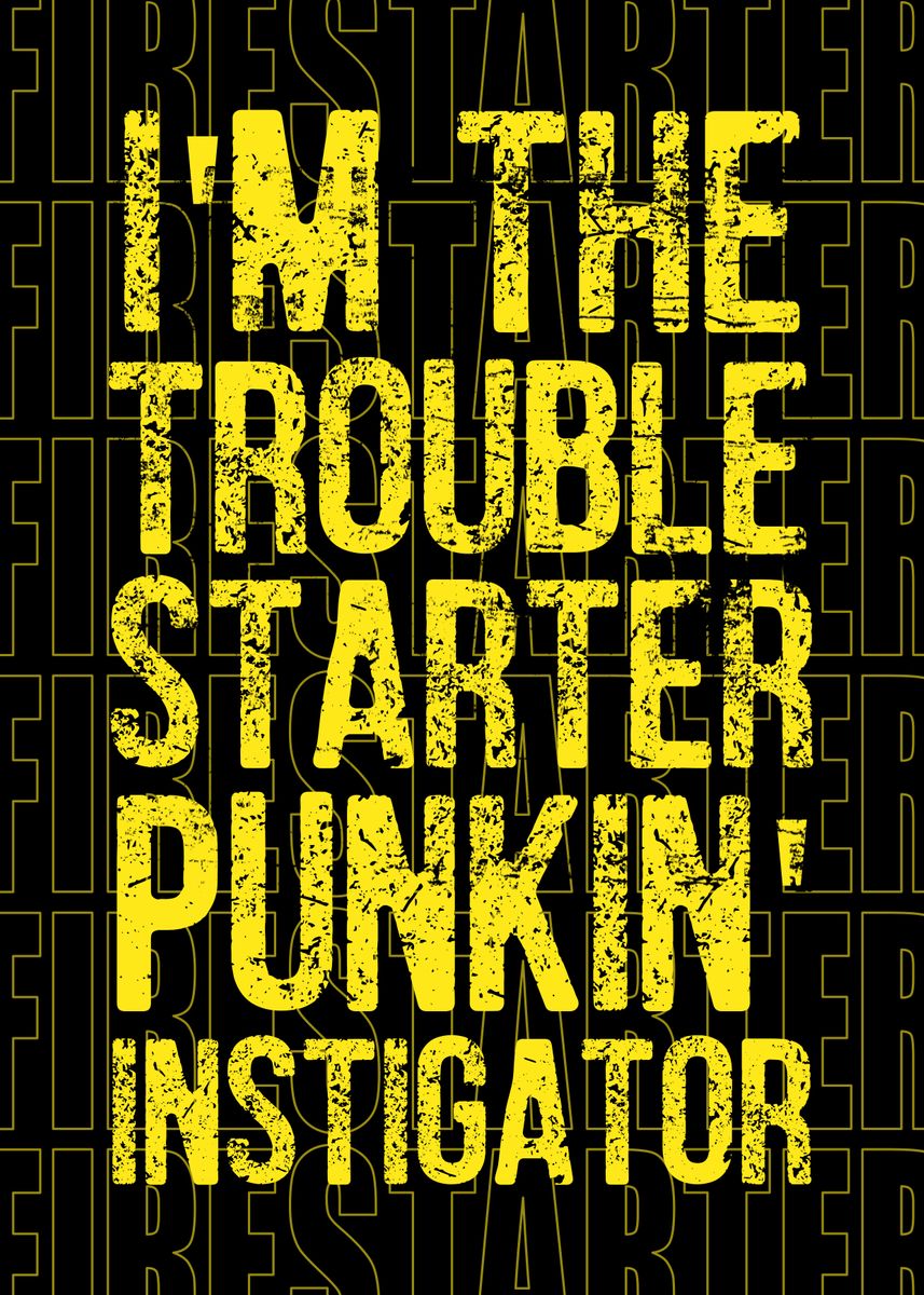 'Firestarter by The Prodigy' Poster by Graphix313 Displate