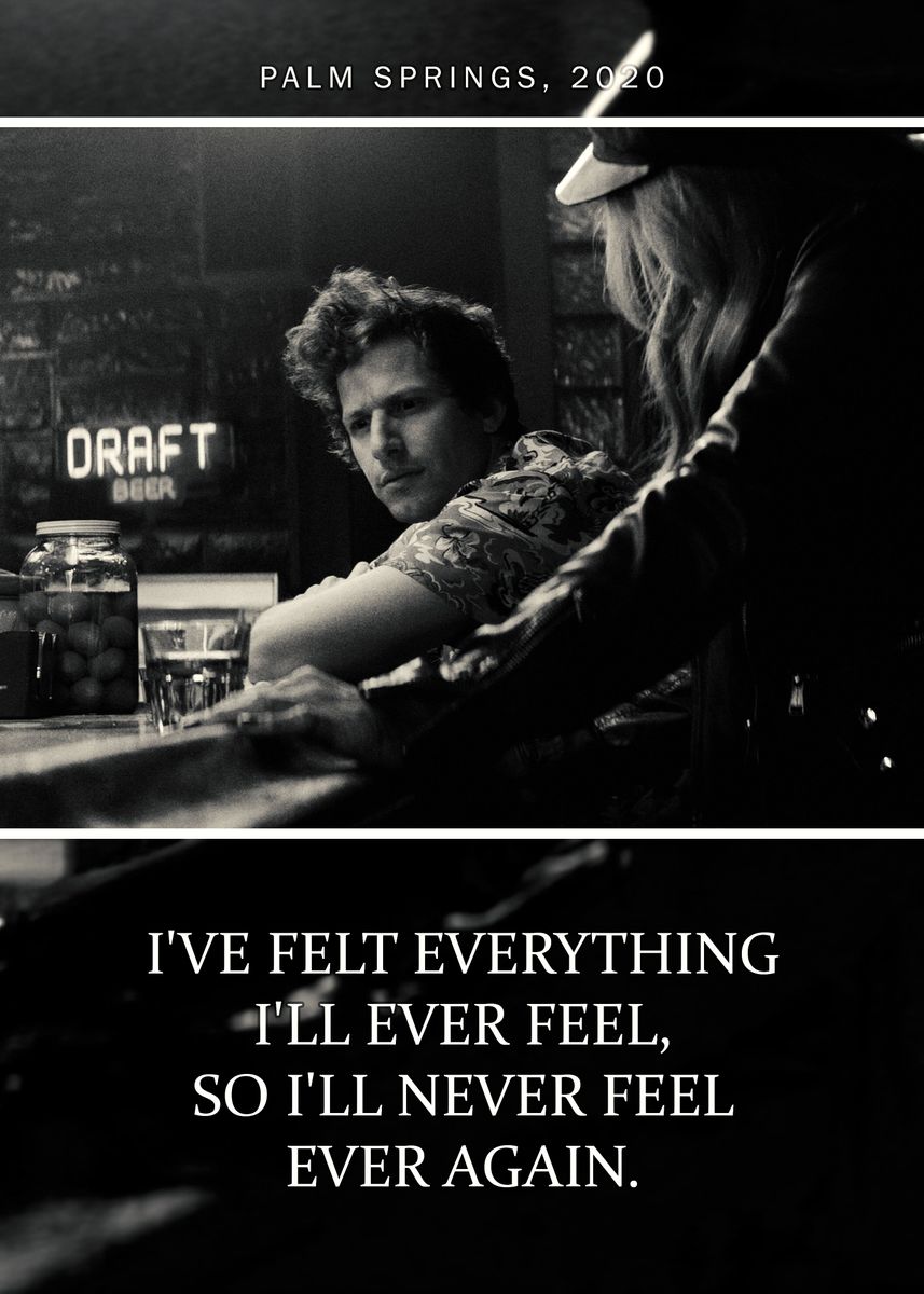 'Palm Springs quote 2' Poster by Quoteey Displate